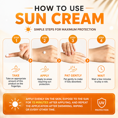 Anti-aging & Whitening Sunscreen SPF 90 (Free Shipping)