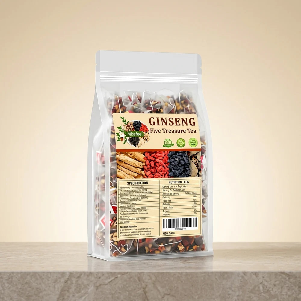 Ginseng Five Treasure Tea ( Free Delivery )